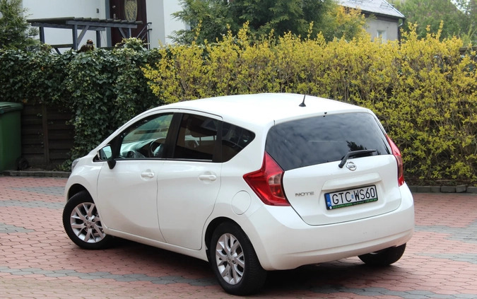 Nissan Note cena 30500 przebieg: 136000, rok produkcji 2014 z Iłowa małe 29